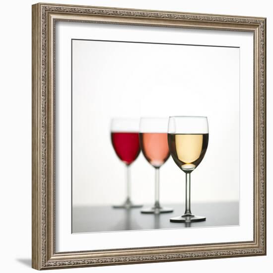 Glasses of Wine-Mark Sykes-Framed Premium Photographic Print