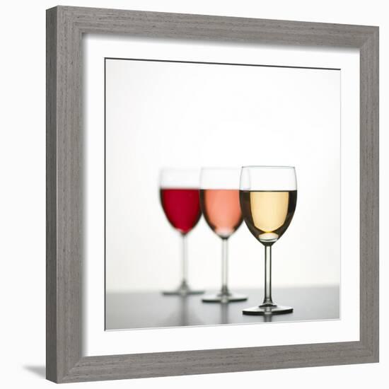 Glasses of Wine-Mark Sykes-Framed Premium Photographic Print