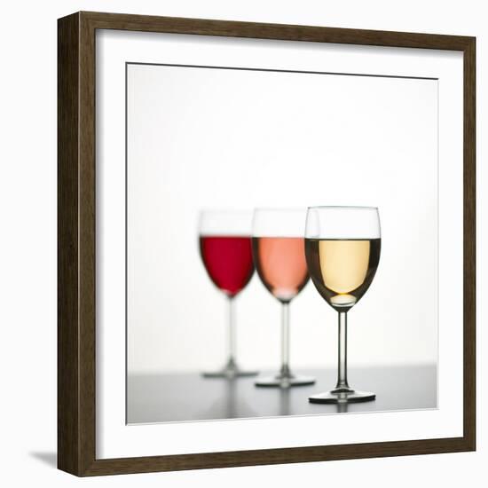 Glasses of Wine-Mark Sykes-Framed Premium Photographic Print