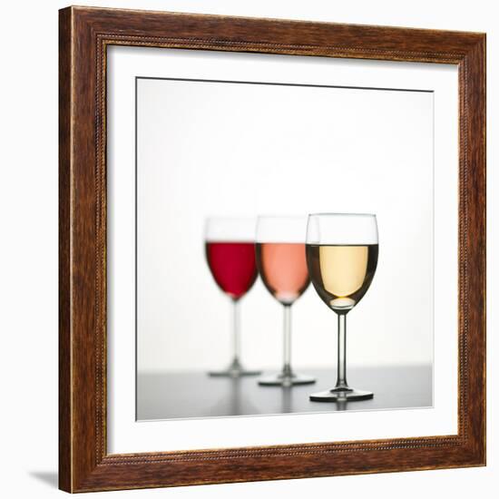 Glasses of Wine-Mark Sykes-Framed Premium Photographic Print