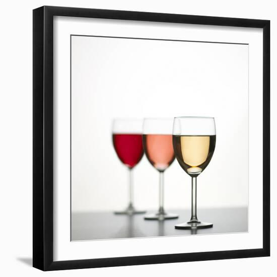 Glasses of Wine-Mark Sykes-Framed Premium Photographic Print