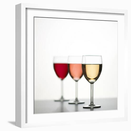 Glasses of Wine-Mark Sykes-Framed Premium Photographic Print