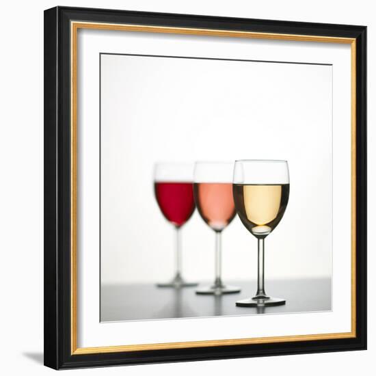 Glasses of Wine-Mark Sykes-Framed Premium Photographic Print