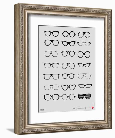 Glasses Poster I-NaxArt-Framed Art Print