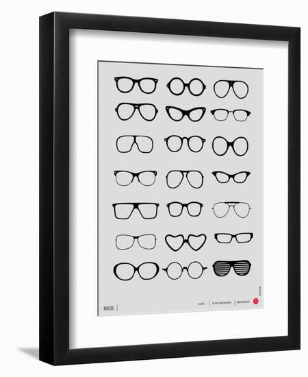 Glasses Poster I-NaxArt-Framed Art Print