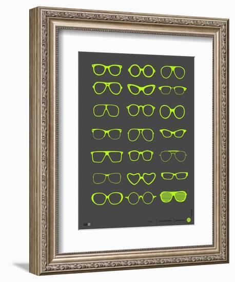 Glasses Poster III-NaxArt-Framed Art Print