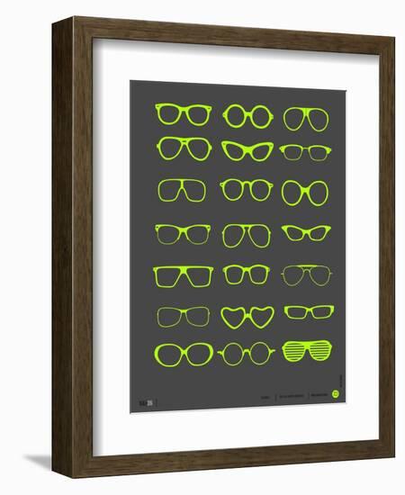 Glasses Poster III-NaxArt-Framed Art Print