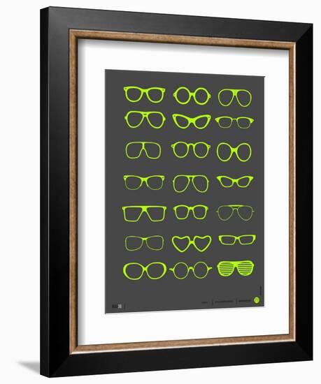 Glasses Poster III-NaxArt-Framed Art Print