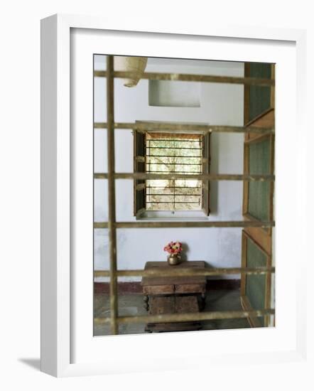 Glassless Windows Providing Traditional Cross Ventilation Techniques in Residence-John Henry Claude Wilson-Framed Photographic Print