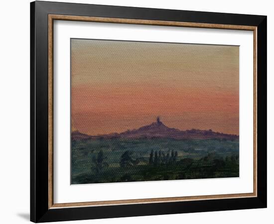 Glastonbury Tor, 2016-Antonia Myatt-Framed Giclee Print