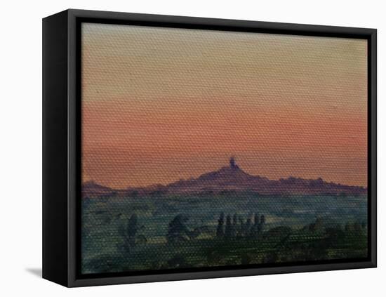 Glastonbury Tor, 2016-Antonia Myatt-Framed Premier Image Canvas