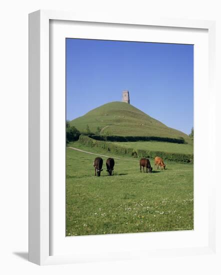 Glastonbury Tor, Somerset, England, United Kingdom-Philip Craven-Framed Photographic Print