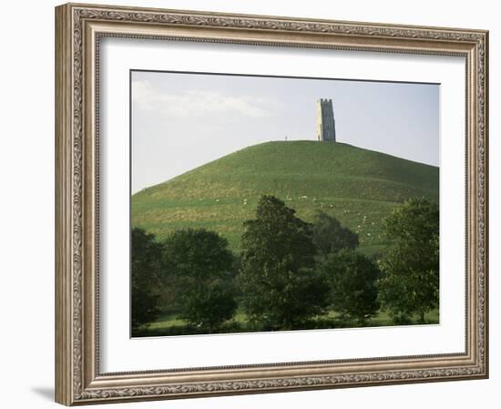 Glastonbury Tor, Somerset, England, United Kingdom-Rob Cousins-Framed Photographic Print