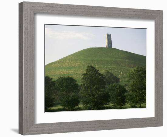 Glastonbury Tor, Somerset, England, United Kingdom-Rob Cousins-Framed Photographic Print