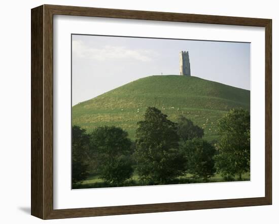 Glastonbury Tor, Somerset, England, United Kingdom-Rob Cousins-Framed Photographic Print