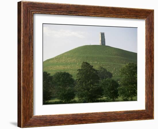 Glastonbury Tor, Somerset, England, United Kingdom-Rob Cousins-Framed Photographic Print