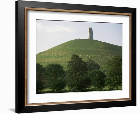 Glastonbury Tor, Somerset, England, United Kingdom-Rob Cousins-Framed Photographic Print