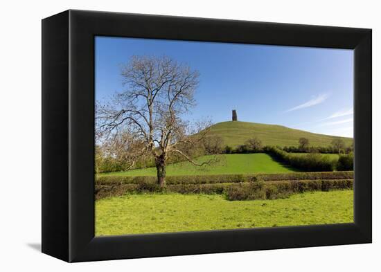 Glastonbury Tor, Somerset, England-acceleratorhams-Framed Premier Image Canvas