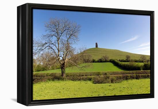 Glastonbury Tor, Somerset, England-acceleratorhams-Framed Premier Image Canvas