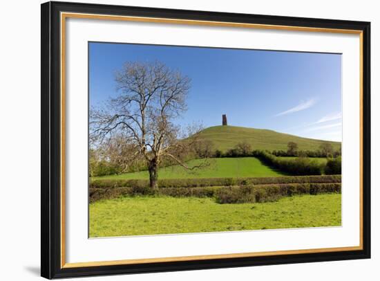 Glastonbury Tor, Somerset, England-acceleratorhams-Framed Photographic Print