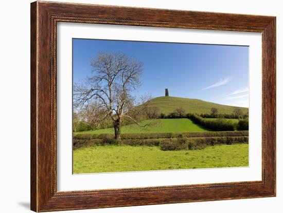 Glastonbury Tor, Somerset, England-acceleratorhams-Framed Photographic Print