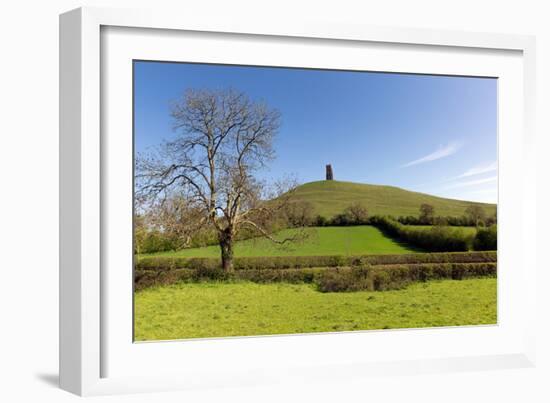 Glastonbury Tor, Somerset, England-acceleratorhams-Framed Photographic Print