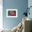 Glazed Donut, Retro-null-Framed Art Print displayed on a wall