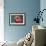 Glazed Donut, Retro-null-Framed Art Print displayed on a wall