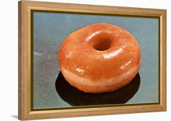 Glazed Donut-null-Framed Stretched Canvas