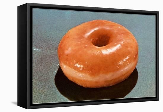 Glazed Donut-null-Framed Stretched Canvas