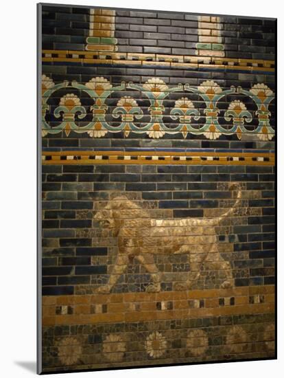 Glazed Tiles of Nebuchadnezzar's Babylon, Pergamon Museum, Berlin, Germany, Europe-Ken Gillham-Mounted Photographic Print