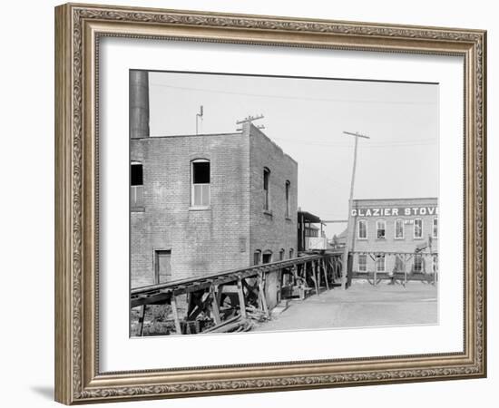 Glazier Stove Company, Tramway, Chelsea, Mich.-null-Framed Photo