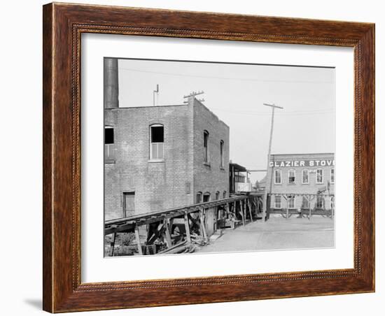 Glazier Stove Company, Tramway, Chelsea, Mich.-null-Framed Photo