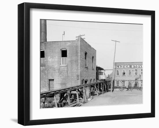 Glazier Stove Company, Tramway, Chelsea, Mich.-null-Framed Photo