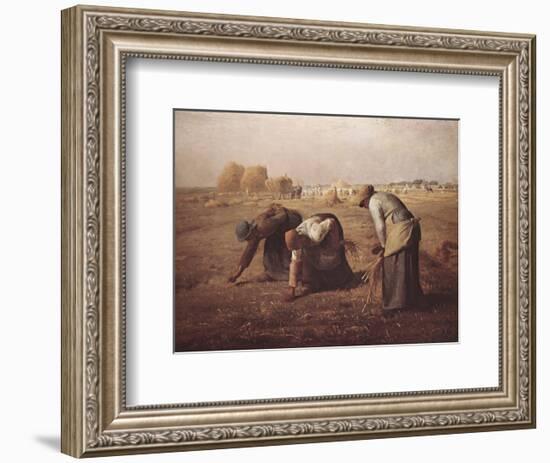 Gleaners-Jean-François Millet-Framed Art Print