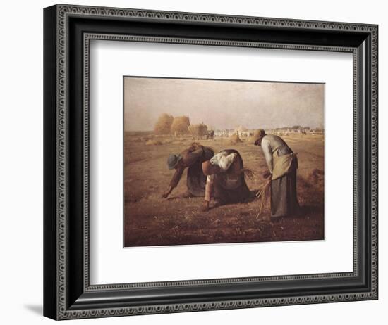 Gleaners-Jean-François Millet-Framed Art Print