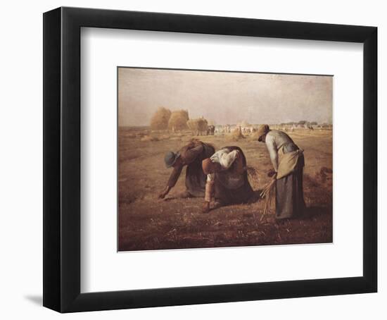 Gleaners-Jean-François Millet-Framed Art Print