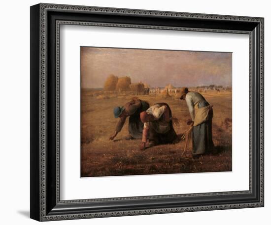 Gleaners-Jean-Fran?ois Millet-Framed Art Print