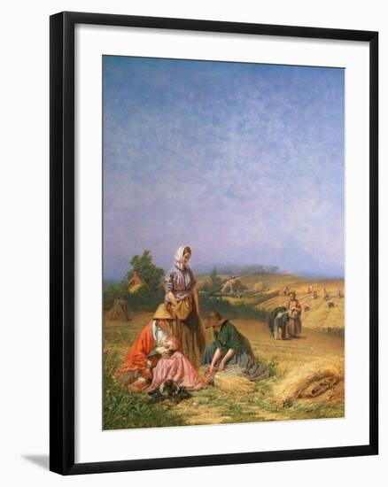 Gleaning-George Elgar Hicks-Framed Giclee Print