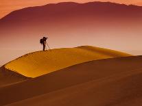 Mesquite Flat Dunes at Death Vakkey National Park-Gleb Tarro-Framed Premier Image Canvas