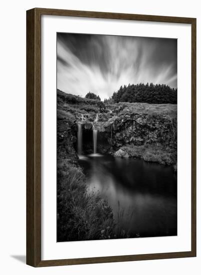 Glen Brittle Waterfall-Rory Garforth-Framed Photographic Print