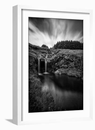 Glen Brittle Waterfall-Rory Garforth-Framed Photographic Print