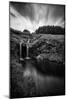 Glen Brittle Waterfall-Rory Garforth-Mounted Photographic Print