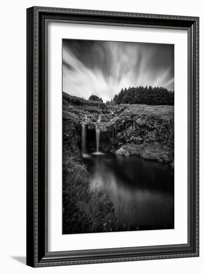 Glen Brittle Waterfall-Rory Garforth-Framed Photographic Print