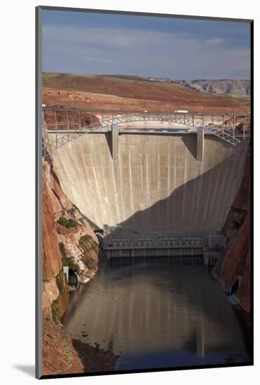 Glen Canyon Dam across Colorado River Arizona-David Wall-Mounted Photographic Print