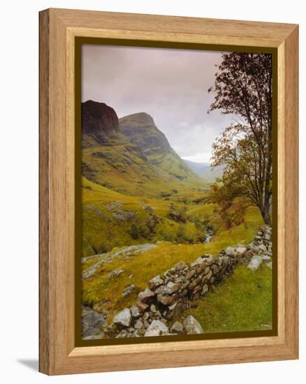 Glen Coe (Glencoe), Highlands Region, Scotland, UK, Europe-John Miller-Framed Premier Image Canvas