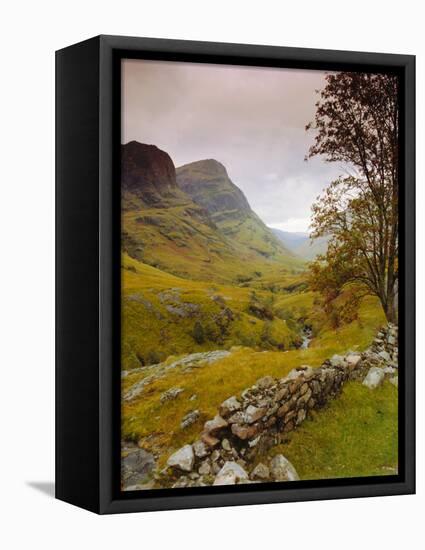 Glen Coe (Glencoe), Highlands Region, Scotland, UK, Europe-John Miller-Framed Premier Image Canvas