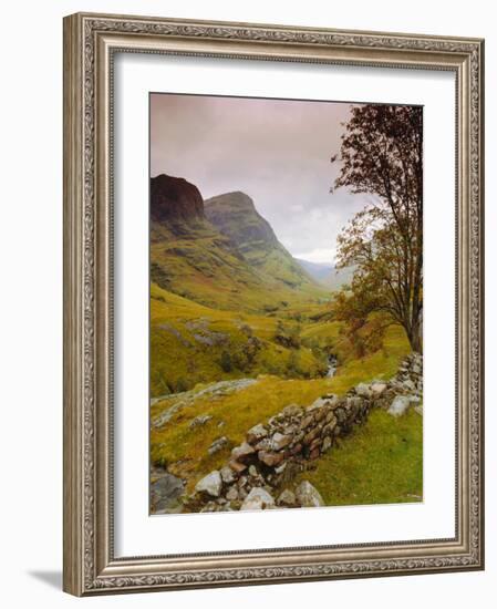 Glen Coe (Glencoe), Highlands Region, Scotland, UK, Europe-John Miller-Framed Photographic Print