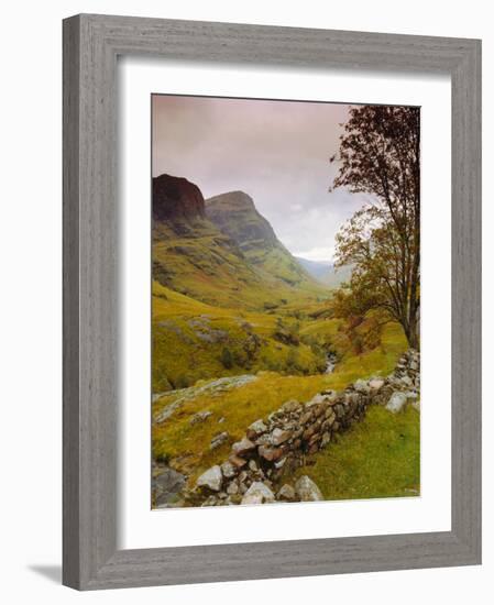 Glen Coe (Glencoe), Highlands Region, Scotland, UK, Europe-John Miller-Framed Photographic Print