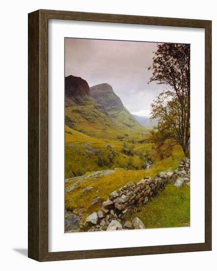 Glen Coe (Glencoe), Highlands Region, Scotland, UK, Europe-John Miller-Framed Photographic Print